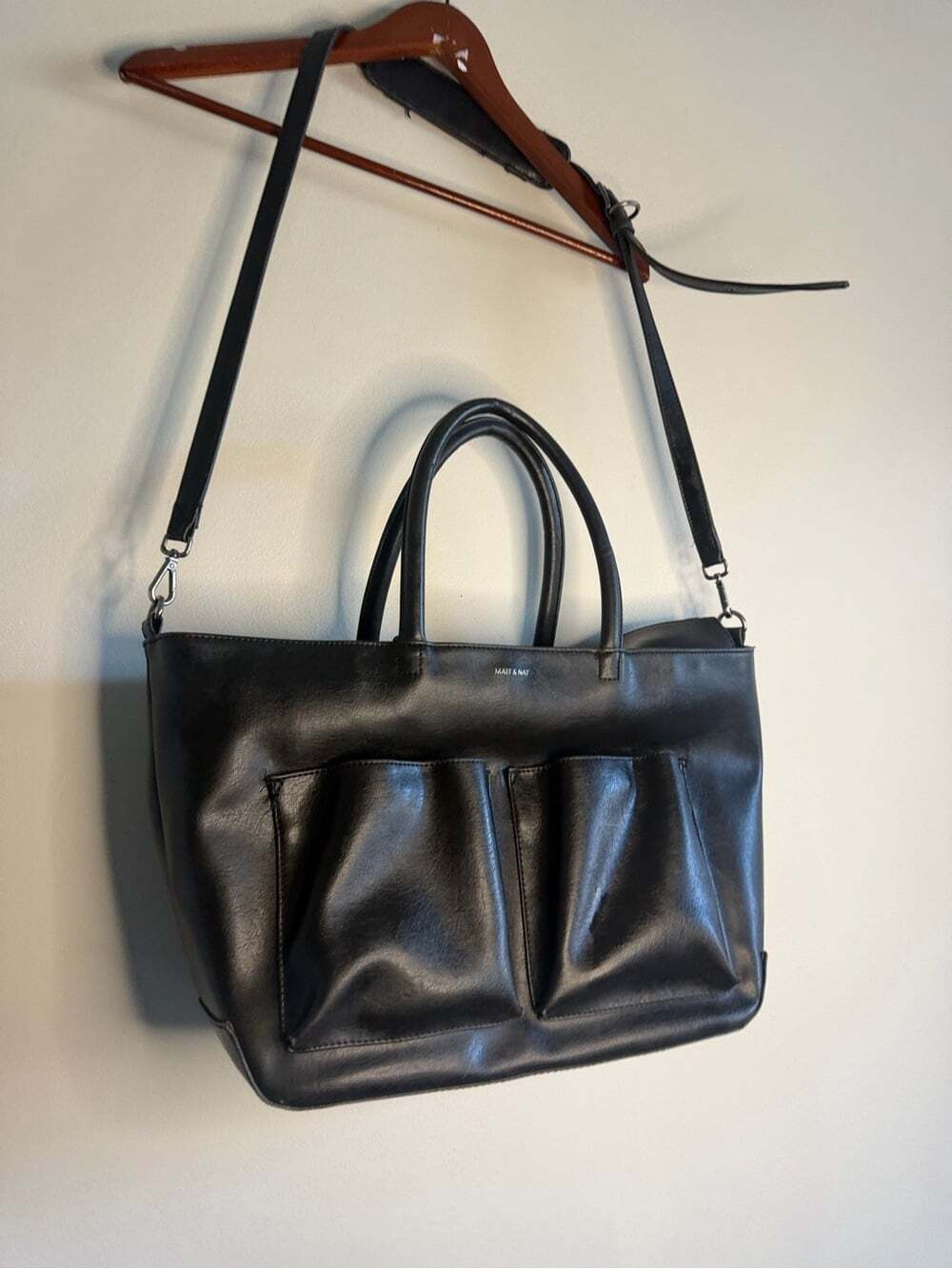 MATT & NAT RAYLANMED VEGAN WORK/ DIAPER BAG - VINTAGE- SUSTAINABLE ECO FRIENDLY